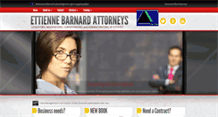 Desktop Screenshot of barnards.co.za