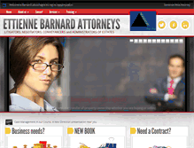 Tablet Screenshot of barnards.co.za
